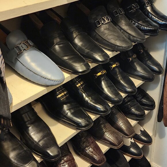 NEW BLACK LOUIS VUITTON SIZES 11 - Picture 7 of 7